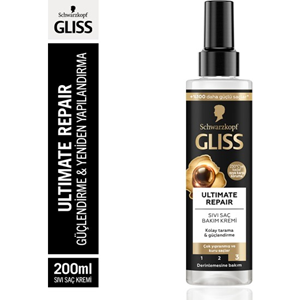 GLISS SAÇ KREMİ SIVI ULTİMATE REPAİR 200 ml