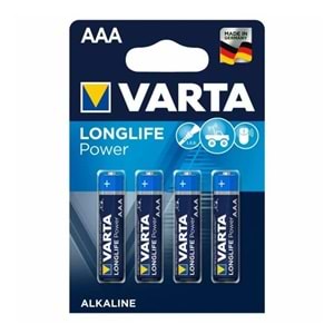 VARTA İNCE PİL 4LÜ ALKALİNE