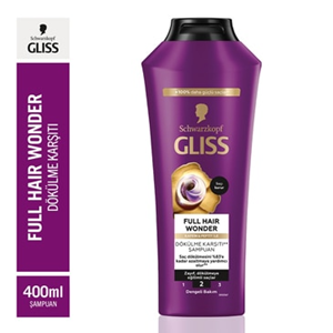 Gliss ŞAMPUAN full haır wonder 400ml