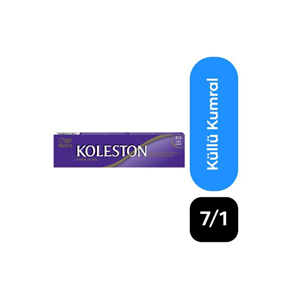 KOLESTON TÜP SAÇ BOYASI 7-1 KÜLLÜ KUMRA