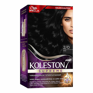 KOLESTON SUPREME KIT 2/0 SİYAH SAÇ BOYASI