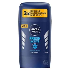 NIVEA DEODORANT STK FRESH ACTİVE 50 GR