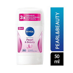 NIVEA DEODORANT STK PEARL BEAUTY 50 GR KADIN