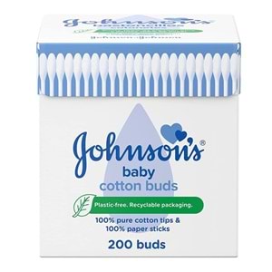 J.BABY KULAK ÇUBUĞU 200 LÜ KARTON