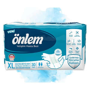 Önlem XL Beden 30x4 120 Adet Yetişkin Hasta Bezi