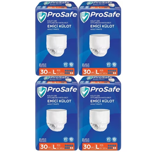 Prosafe Large 120 Adet Emici Külot Hasta Bezi