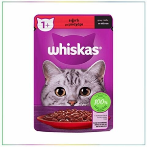 WHİSKAS YAŞ MAMA 85 GR YAVRU SIĞIR ETLİ KEDİ