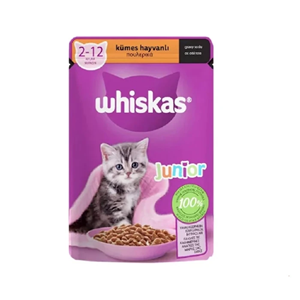 WHİSKAS YAŞ MAMA 85 GR YAVRU TAVUKLU KEDİ