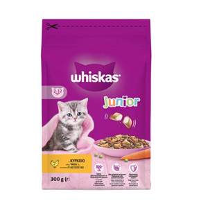 WHİSKAS KURU MAMA 300GR YAVRU KEDİ TAVUKLU SEBZELİ