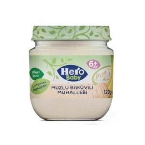 HERO BABY KVZ. MUZLU BİSKÜVİLİ MUHALLEBİ 125 gr