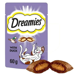 DREAMİES 60GR KEDİ ÖDÜL MAMASI ÖRDEKLİ