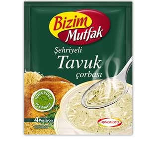 BİZİM ŞEHRİYELİ TAVUK ÇORBAS 58 GR