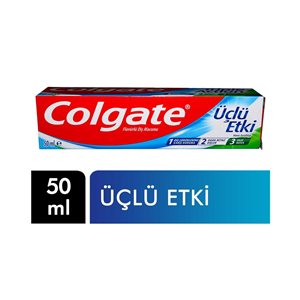 COLGATE DİŞ MACUNU ÜÇLÜ ETKİ 50 ML