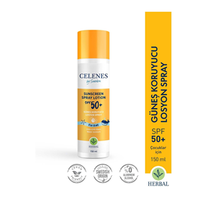 Celenes Herbal Güneş Koruyucu losyon Spf50 150 ml baby