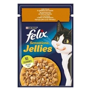 FELIX Sensations GiJ TAVUK VE HAVUÇLU YETİŞKİN 26x85g IT
