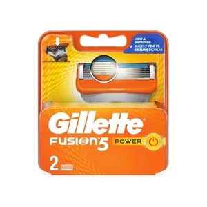 GİLLETTE FUSİON 5 POWER YEDEK 2 Lİ