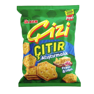 ÜLKER ÇİZİ ÇITIR PEYNİR SOĞAN 50 GR