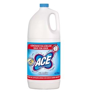 ACE ÇAMAŞIR SUYU KLASİK 4 LT
