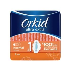 ORKİD ULTRA TEKLİ NO:1 NORMAL 8 Lİ