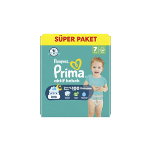 PRIMA ÇOCUK BEZİ ACT.FIRSAT 7 BEDEN 30 LU 15+kg