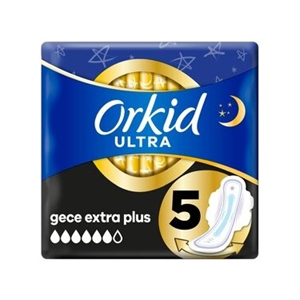 ORKİD ULTRA TEKLİ NO:5 GECE EXTRA PLUS 5 Lİ