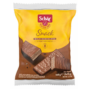 SCHAR Snack 3x35g Çikolata Kaplı Fındıklı Gofret
