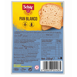 SCHAR Pan Blanco Ekmek 250 gr