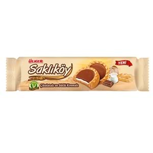 ÜLKER SAKLIKÖY ÇİKOLATA VE SÜT KRM.100 GR