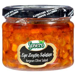 SOSERO 290gr EGE ZEYTİN SALATASI