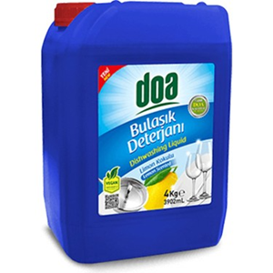 DOA BULAŞIK deterjanı LİMON 4 LİTRE