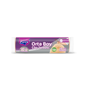 PAREX BÜZGÜLÜ VANİLYA ORTA ÇÖP 15 LU