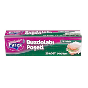 PAREX BUZDOLABI POŞETİ orta BOY 20 AD
