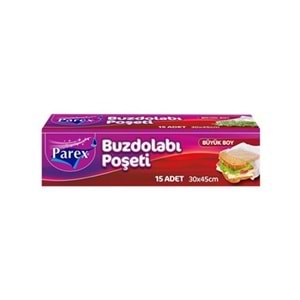 PAREX BUZDOLABI POŞETİ BÜYÜK BOY 15 Lİ