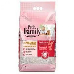PETS FAMİLY KEDİ KUMU BENTONİT 5 LİTRE İNCE KOKUSUZ