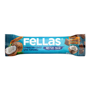 Fellas Meyve Bar - Chia ve Hindistan Cevizi (40 g)