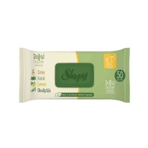 SLEEPY ISLAK HAVLU 50 Lİ ORGANİK
