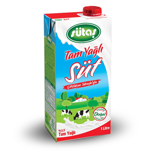 SÜTAŞ SÜT %3,5 YAĞLI 1 LT