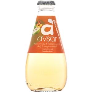 AVŞAR 200ML DÜŞEŞ ARMUDU NEKTARİN MADEN SUYU