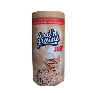 SEED N GRAINS KARABUĞDAY PATLAĞI 125 GR