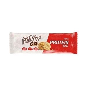 FİTNUT GO FISTIK PROTEİN BAR SADE 40G