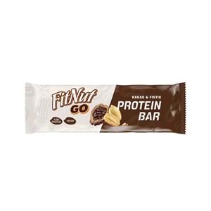 FİTNUT GO FISTIK PROTEİN BAR FISTIK&KAKAO 40G