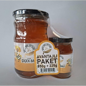 ORDU BAL ÇİFTLİĞİ ÇİÇEK BALI 850 GR+225 GR