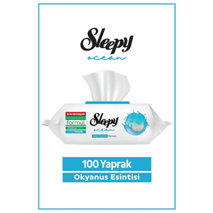 SLEEPY YÜZEY TEMİZLİK HAVLUSU OKYANUS 100 LÜ