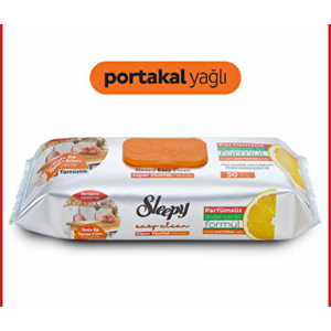 SLEEPY MUTFAK HAVLUSU PORTAKAL 50 Lİ
