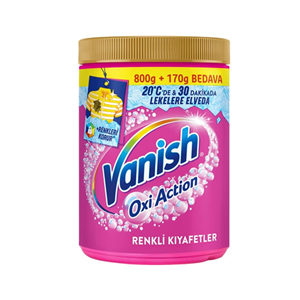 VANİSH OXI BEYAZ PEMBE 970GR TOZ