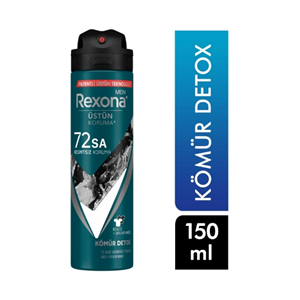REXONA DEO ERKEK KÖMÜR DETOX 150 ML