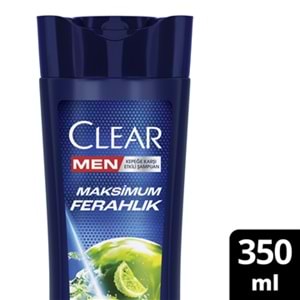 CLEAR MEN 350ML MAKSİMUM FERAHLIK ŞAMPUAN
