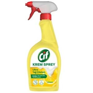 CİF SPREY KREM LİMON 750 ML