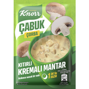 KNORR ÇABUK ÇORBA KITIRLI KREMALI MANTAR 19 GR.