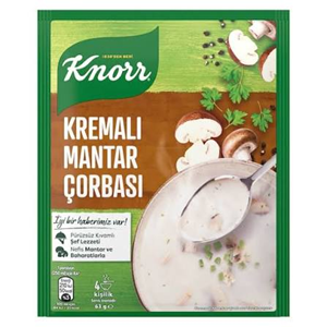 KNORR KREMALI MANTAR ÇORBASI 68 GR.